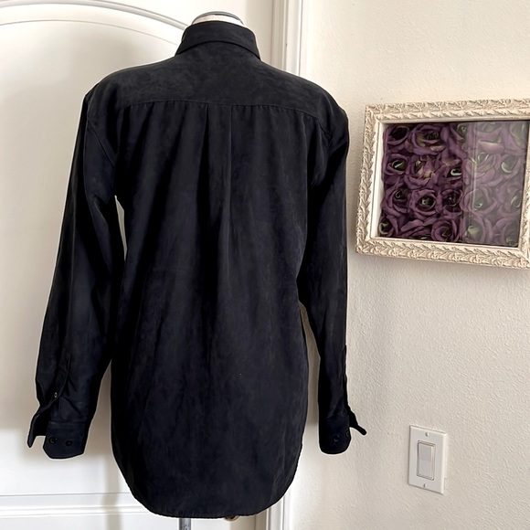 Bruno~Sueded Microfiber Button Shirt - Picture 2 of 8